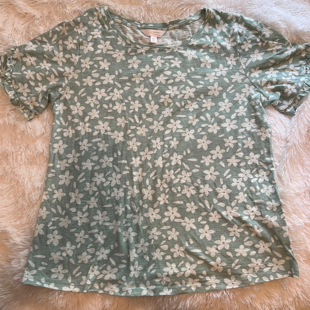 LC Short Sleeve Cotton Top